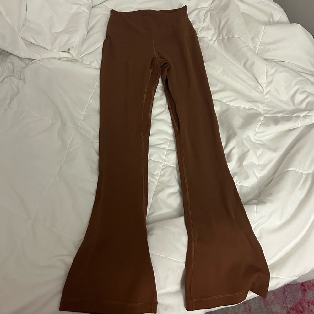 Lululemon 28” Align Flare Leggings Size 6 in Brown